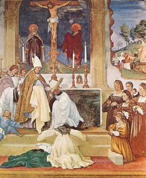 Vestiture of St Bridget 1524 Renaissance Lorenzo Lotto Oil Paintings